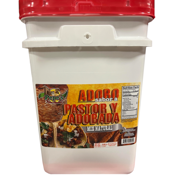 Adobo Pastor y Adobada Cubeta 35 lbs