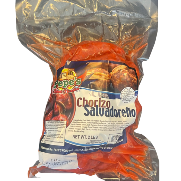 Chorizo Salvadoreño 2 lbs