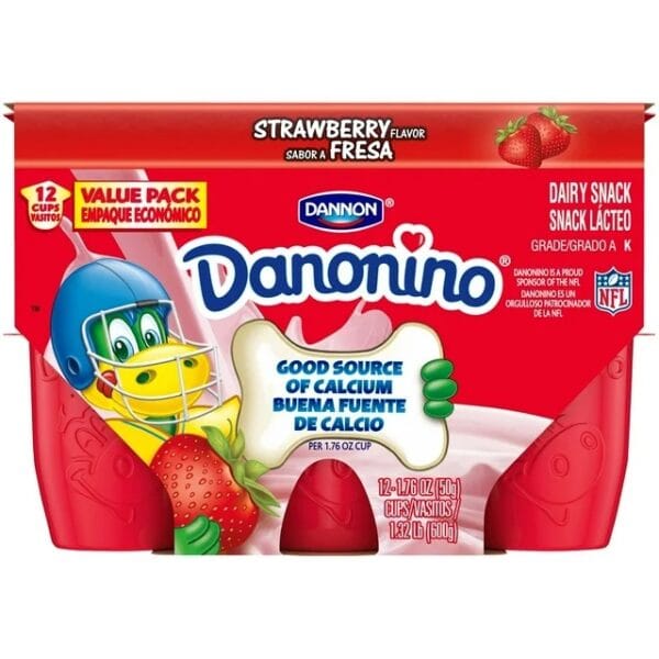 Danonino Strawberry 12 pack