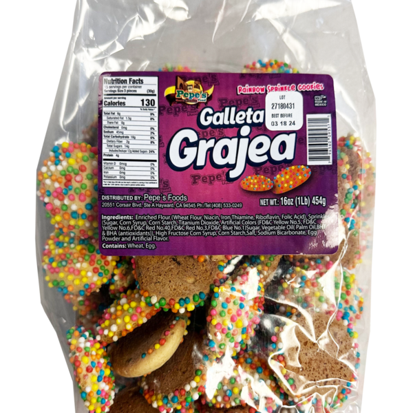 Galleta Grajea Rainbow