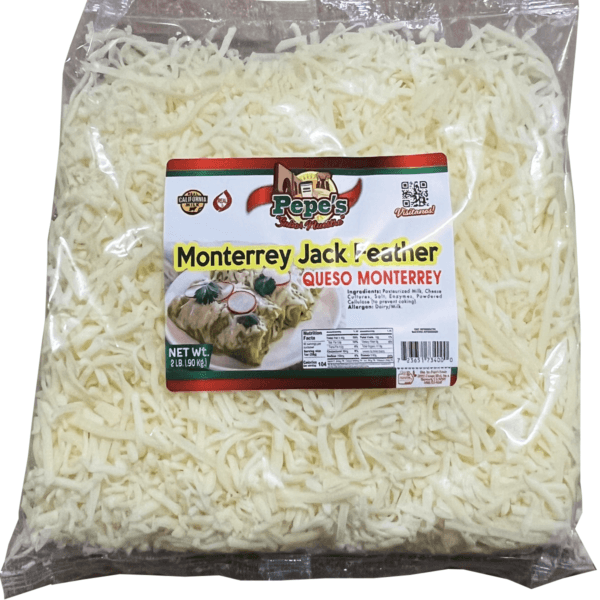Pepes Monterrey Jack Feather 2 lbs
