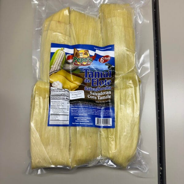 Tamal Elote Salvadoreño
