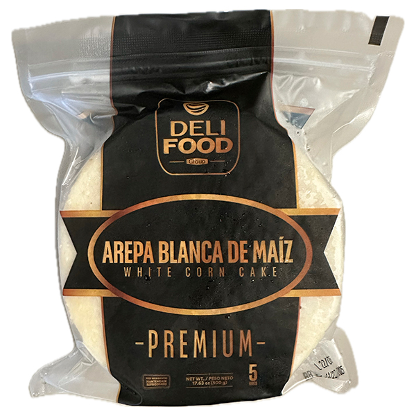 Arepa Blanca De Maiz