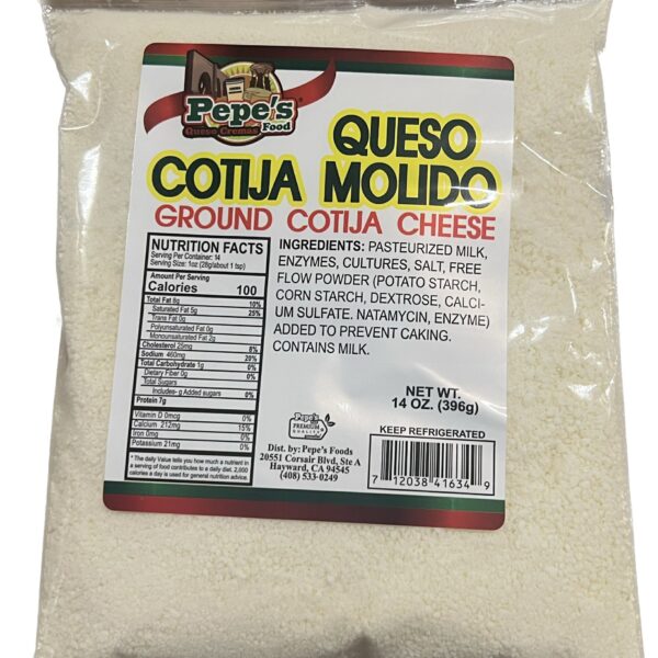 Cotija Molido 14 oz