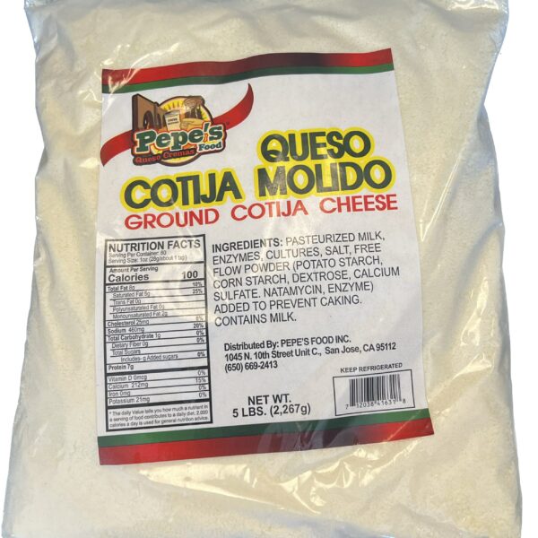 Cotija Molido 5 lb
