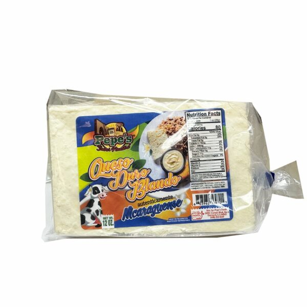 Queso Duro Blanco Nicaragüense 12 oz