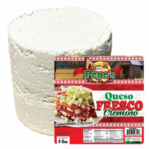 Queso Fresco Cremoso 9 lb