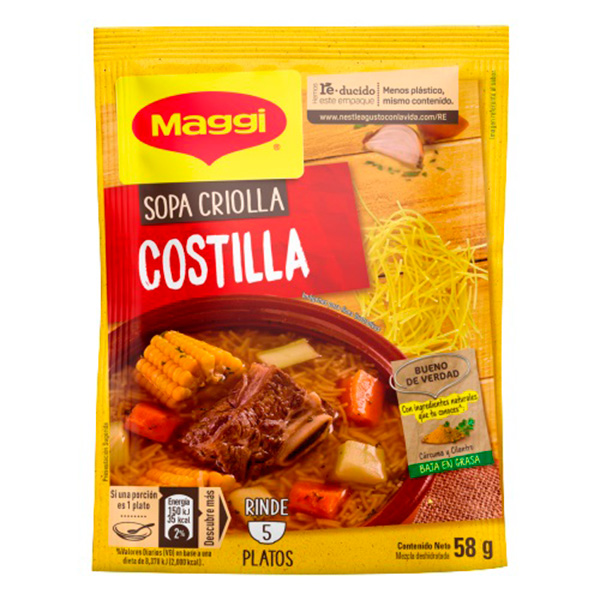 Sopa Criolla Costilla
