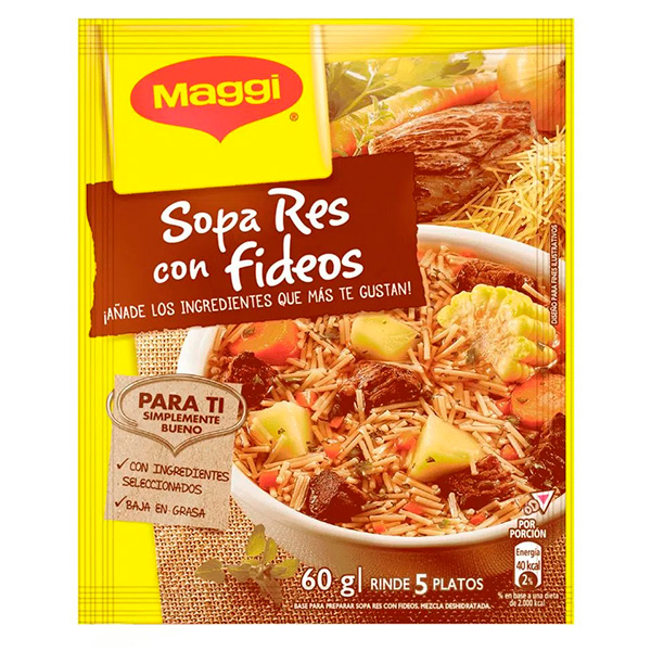 Sopa De Res Con Fideos