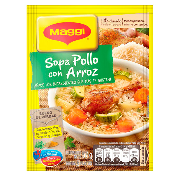 Sopa Pollo Con Arroz