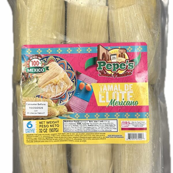 Tamal de Elote Mexicano